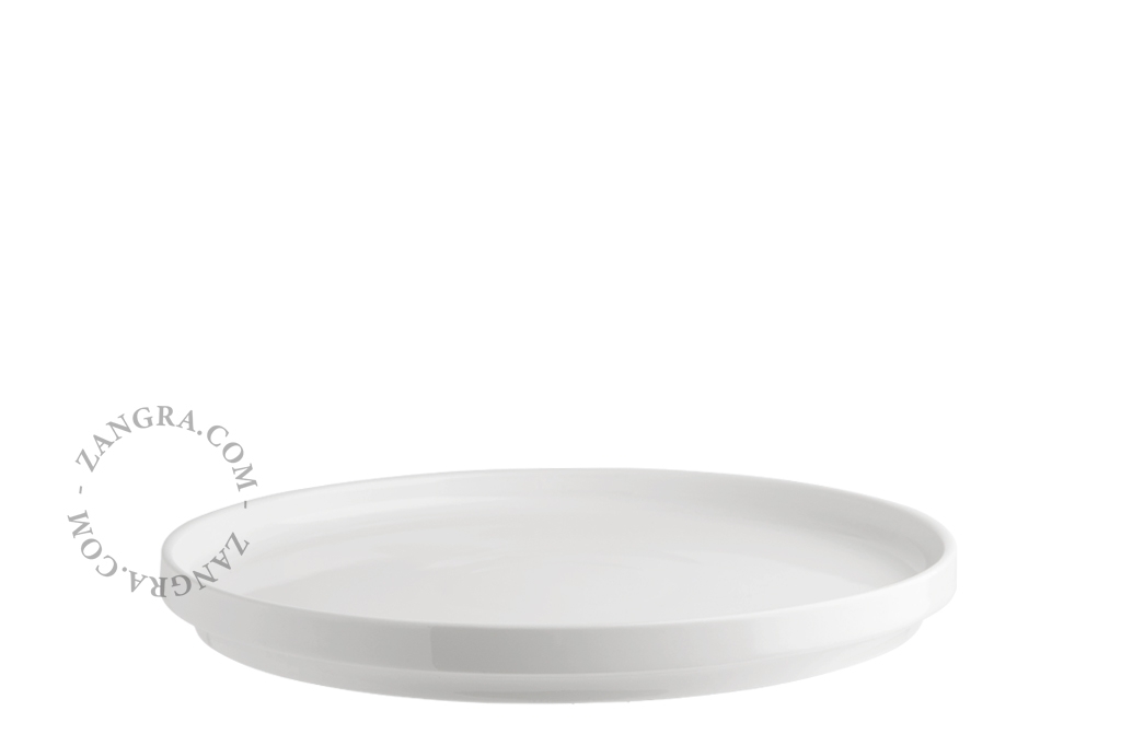 Essteller aus Porzellan - Ø 24 cm