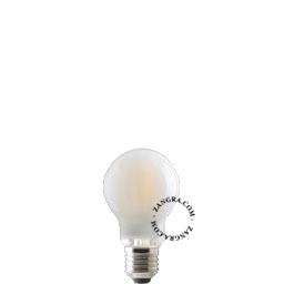dimmable LED - opal glass - 6.5W - Ø 6 cm