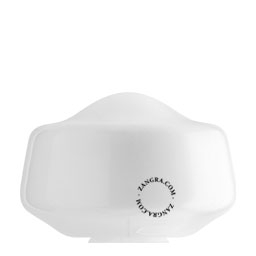 opal glass lampshade
