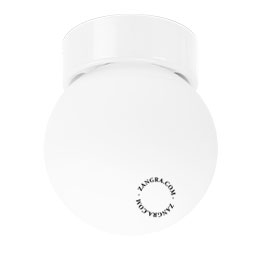 vit porslin lampa, Dani - IP54