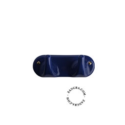 kledinghaak in porselein - blauw 2