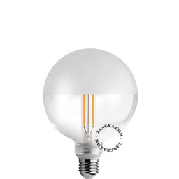 E27 dimbar filament LED ljuskälla - frostat och klar glas - 2700K - 4W