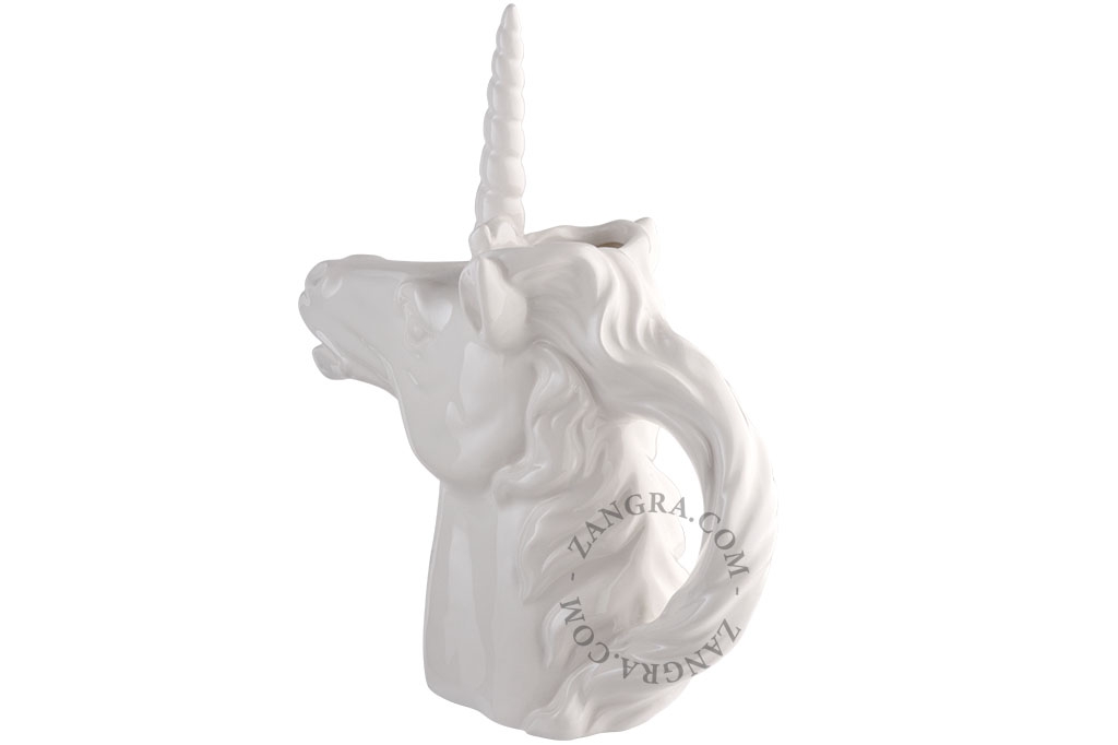 ceramic unicorn pitcher