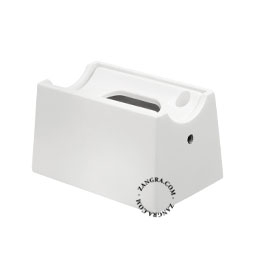 hvid S14d lampeholder til stick pære