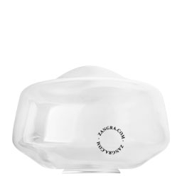 clear glass lampshade