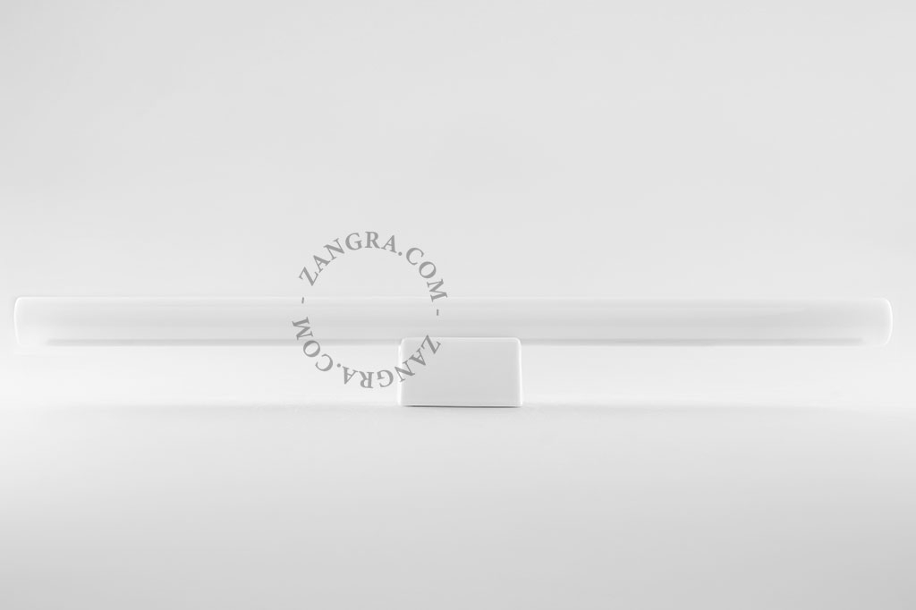 lampe S14d en porcelaine blanche - 50 cm