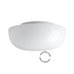 lampada da parete o da soffitto in vetro soffiato - Ø 25 cm