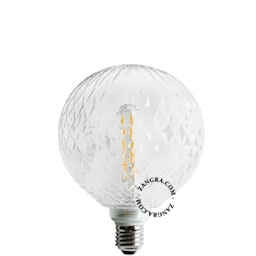 E27 dimbar filament LED ljuskälla - kristall - 2700K - 4W
