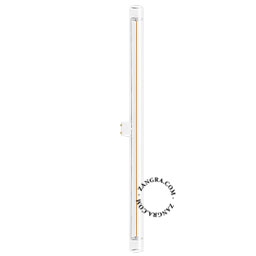 S14d LED stick lampe pære - transparent glas - 50cm