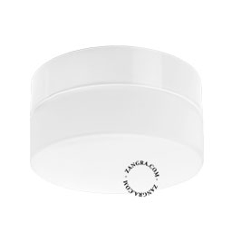 biała porcelanowa lampa , Dana - Ø 18 cm - IP54