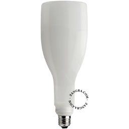 E27 dimbar filament LED ljuskälla - opalt glas - flaska - 2700K - 4W