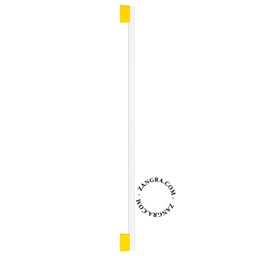 lampada S14s gialla - lampadina a bastoncino - 100 cm