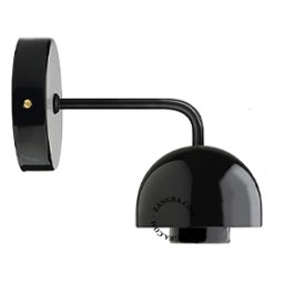 applique murale noire