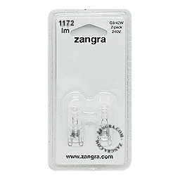2 lampadine alogene G9 - 70W