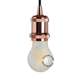 french red metallic socket (US)