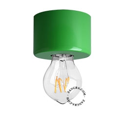 aplique o plafón verde - Ø 8,5 cm