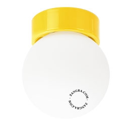 gul porslin lampa, Dani - IP54