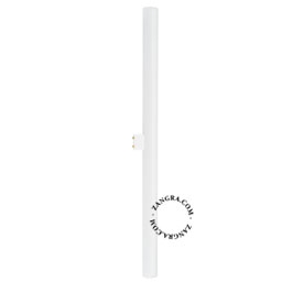 S14d LED stick lampe pære - opal glas - 50cm