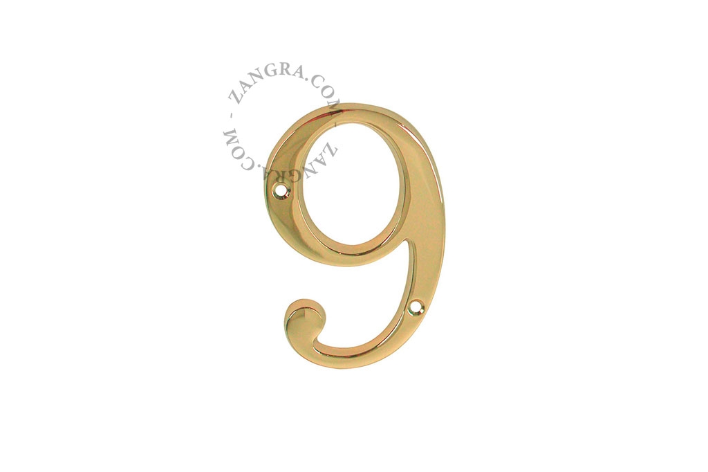 retro house numbers