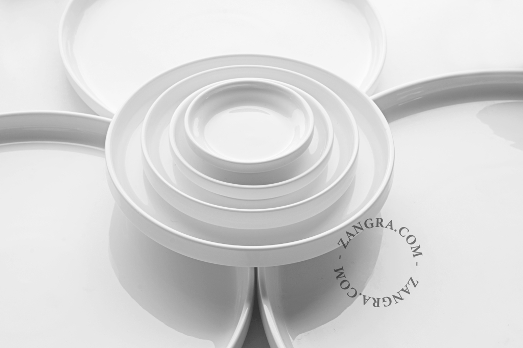 porcelain plate - Ø 16 cm