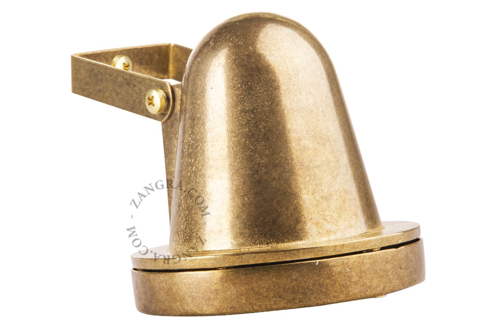 spot lampa i mässing för utomhusbruk - IP64