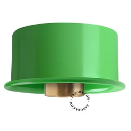 applique ou plafonnier vert - Ø 10 cm