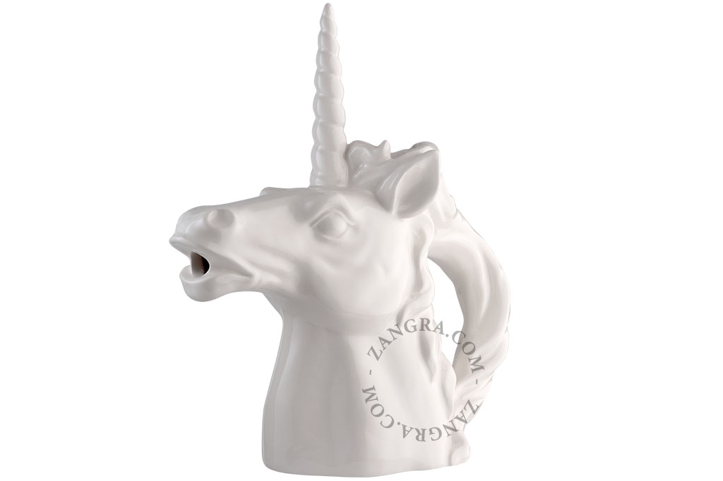 ceramic unicorn pitcher