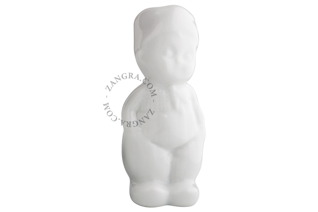 juego de salero y pimentero de porcelana