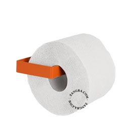 uchwyt na papier toaletowy Abel- pomarańczowy