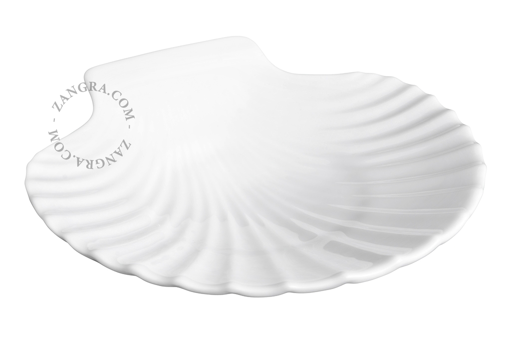 coupelle coquillage en porcelaine