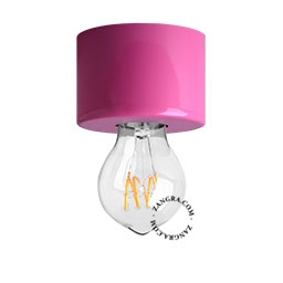 aplique o plafón rosa - Ø 8,5 cm