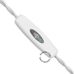 Schalter mit Dimmer - weiß