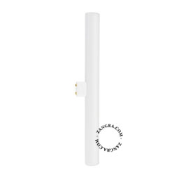 S14d LED stick lampe pære - opal glas - 30cm