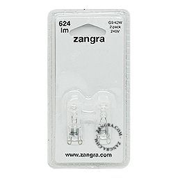 2 halogenlampor G9 - 42W