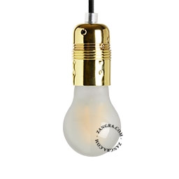 casquilho dourado E27