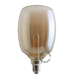LED Glühbirne – 'capsule' Rauchglas