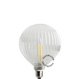 E27 dimbar filament LED ljuskälla - linjer - 2700K - 4W