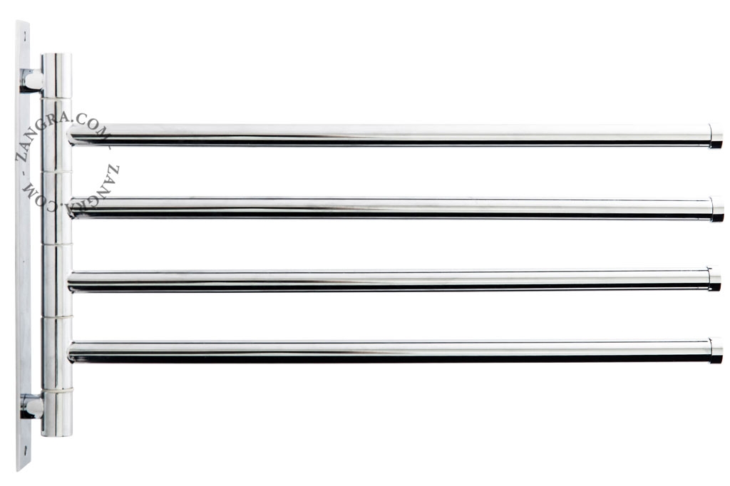 toalheiro de parede com 4 braços