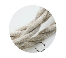 twisted fabric cable - juta