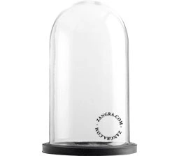 gennemsigtig glas lampeskærm