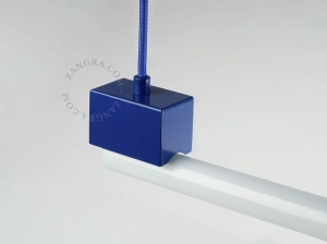 lâmpada opalina tubular