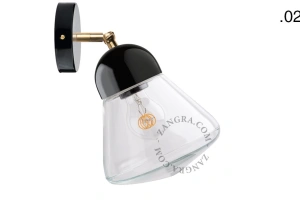 lampa porcelana ze szklanym kloszem