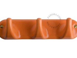 orangefarbener Porzellanhaken(colour-2021: orange)