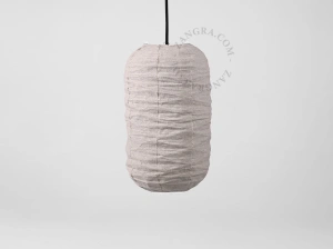 lámpara colgante con cable de tela Celeste