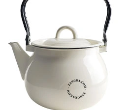 elfenben emalje kedel - 2.5l