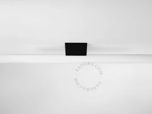 black wall or ceiling light S14d - 50 cm