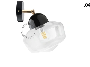 lampa porcelana ze szklanym kloszem