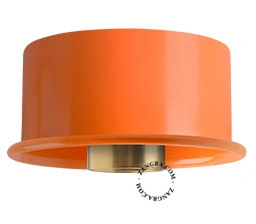 applique ou plafonnier orange - Ø 10 cm