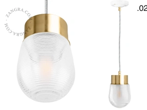 brass pendant light Celestine