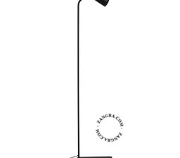 justerbar golvlampa Achille - svart
